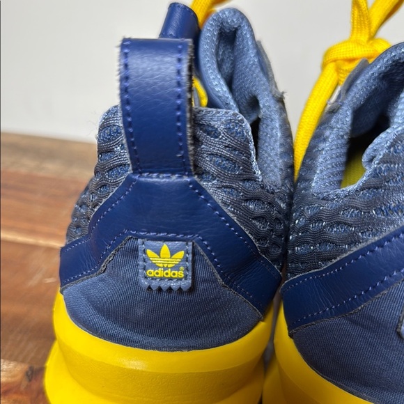 Adidas SL Loop Blue and Yellow Athletic Shoes with Mesh Upper, Men’s 12 - Picture 5 of 10